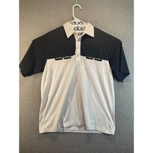 David Taylor men's vintage 90s polo‎ collar shirt large